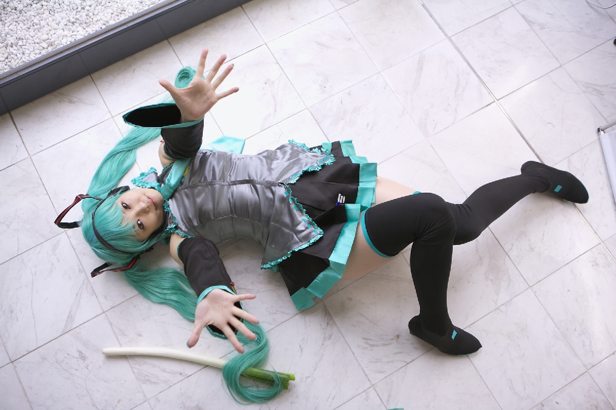 [Cosplay]Vocaloid-性感的Hatsune Mike